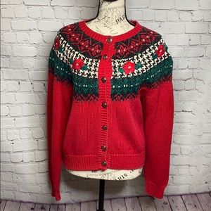 Robert Scott knitted holiday sweater